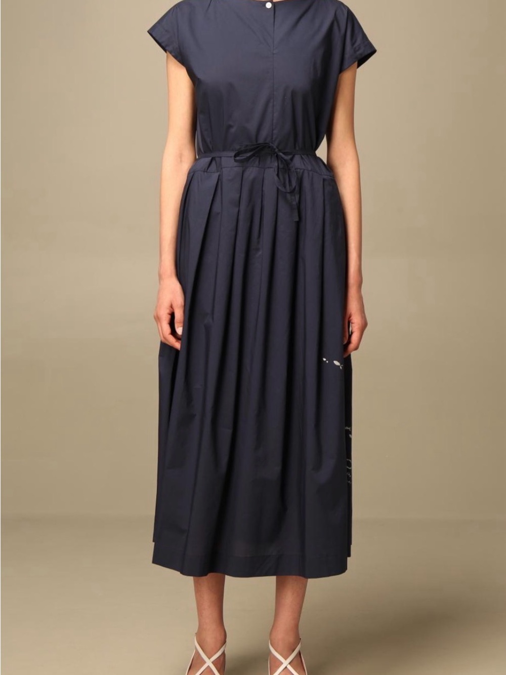 Yoshi Kondo dress “Fair” in navy